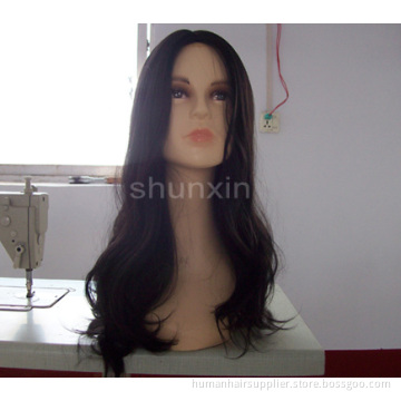 Long 100% Human Hair Wigs